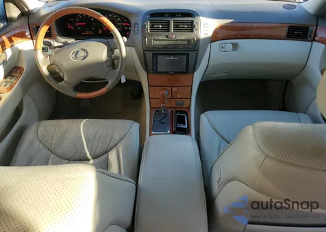 2003 Lexus Ls 430 from USA, damaged, VIN JTHBN30F430095505